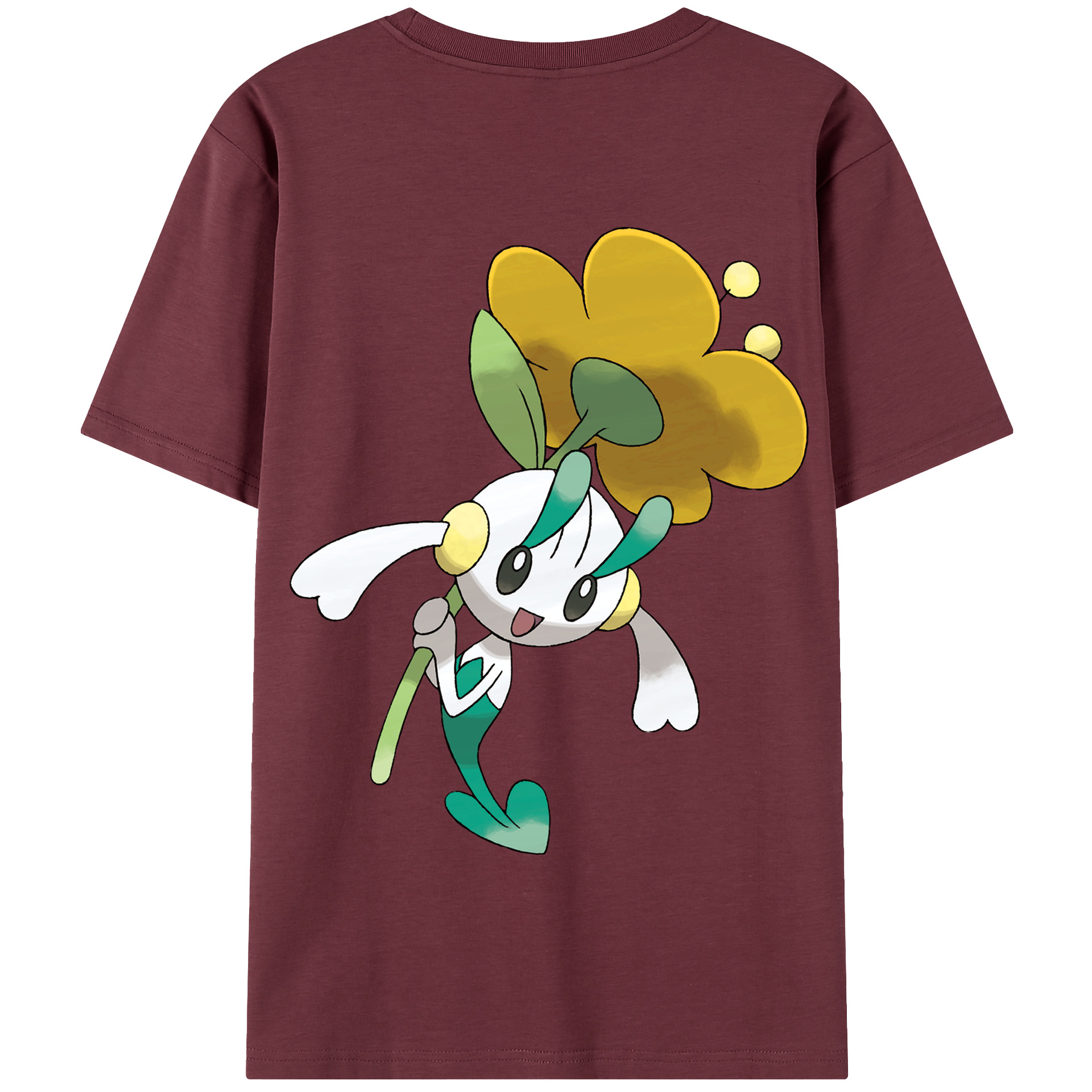 （画像用） ポケットモンスター Pokémon 綿100％半袖Tシャツ（背面プリント）